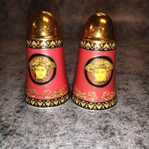 Versace X Rosenthal salt and pepper shakers